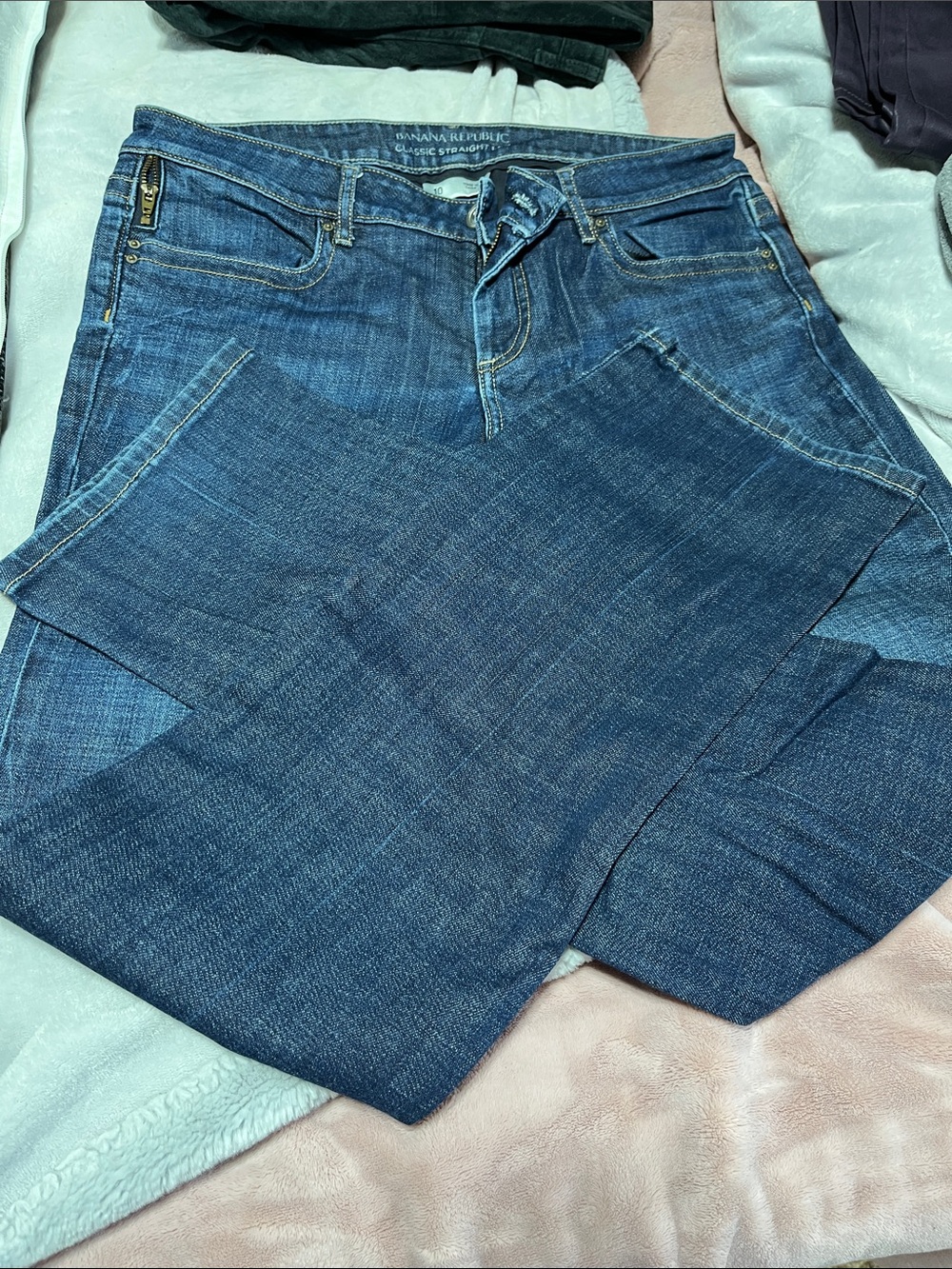 Banana Republic Women's Indigo Straight Leg Jeans